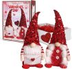 Valentine's Day Gnomes Gifts, Cute Box Raffia Inside