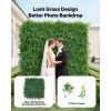 Artificial Plant Wall, 12PCS 20 x 20 in Artificial Boxwood Panels, Sun Protection Greenery Backdrop Privacy Hedge Fence, Fake Grass Screen for We