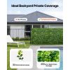 Artificial Plant Wall, 16PCS 20 x 20 in Artificial Boxwood Panels, Greenery Backdrop Privacy Hedge Fence with Sun Protection