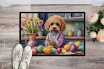 NEW Decorating Easter Cockapoo Doormat Front Door Mat Indoor Outdoor Rugs for Entryway, Non Slip Washable Low Pile, 18H X 27W
