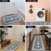 Kitchen Rugs and Runner Sets of 3, Kitchen Floor Mat Carpet, Washable Non Slip Kitchen Runner Rug, Farmhouse Hallway Doormat for Holiday Home Dec