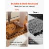 Door Mat, Welcome Doormat for Outdoor Entrance, 29.5" x 17" All-Weather Faux Coir Entryway Mat with Non-Slip Backing