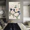 Hand Painted Oil Paintings Large Original Oil Painting White Flower Decor Abstract Wall Art Hand Paint Palette Knife Painting Heavy Textured Pain